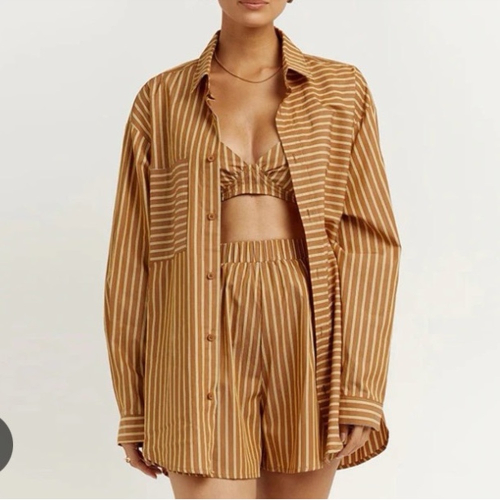 Dissh Eli Chocolate Stripe full set